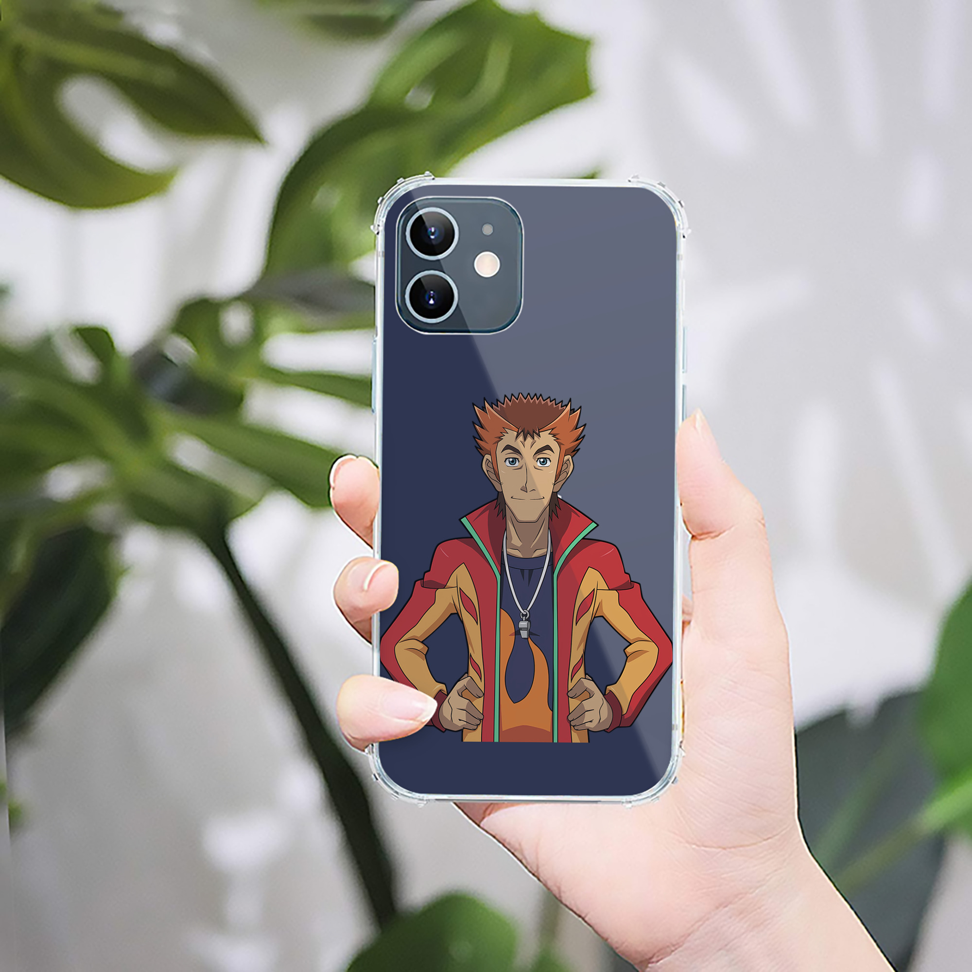 （画像用） 遊☆戯☆王 Yu-Gi-Oh! 【iPhone 12シリーズ対応】透明スマホケース（クリアソフトケース）